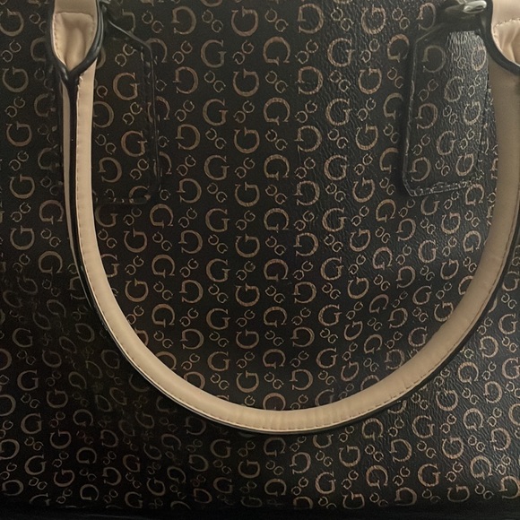 New! Guess Los Angeles Large Diem Logo Print Tote, RARE, - Picture 4 of 7